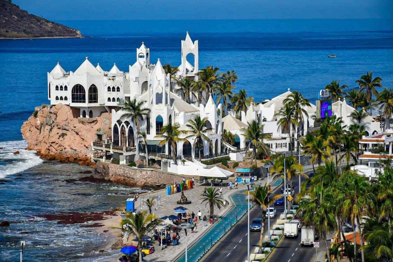 Departamento En Mazatlan Frente Al Mar Y Alberca Comun. Apartment Ngoại thất bức ảnh