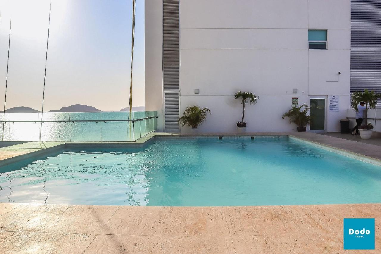 Departamento En Mazatlan Frente Al Mar Y Alberca Comun. Apartment Ngoại thất bức ảnh